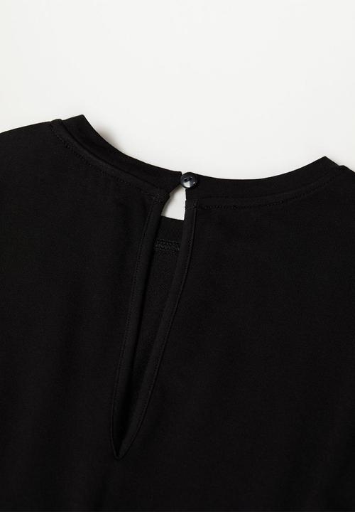 MANGO - Jumpsuit niza - black