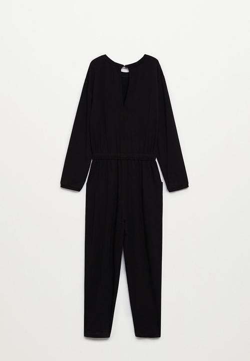 MANGO - Jumpsuit niza - black