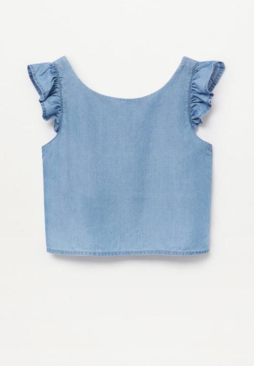 MANGO - Blouse mia - blue