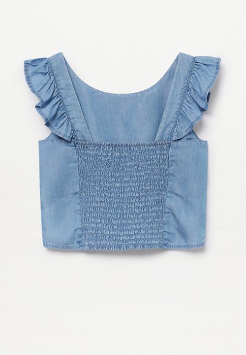 MANGO - Blouse mia - blue