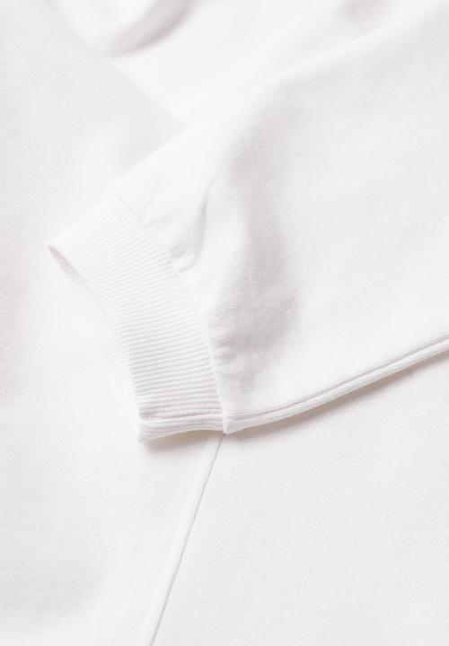MANGO - Sweatshirt daisy - white