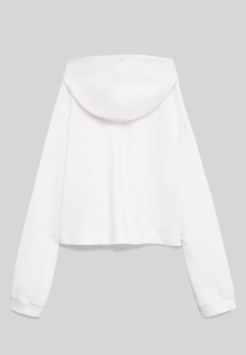 MANGO - Sweatshirt daisy - white