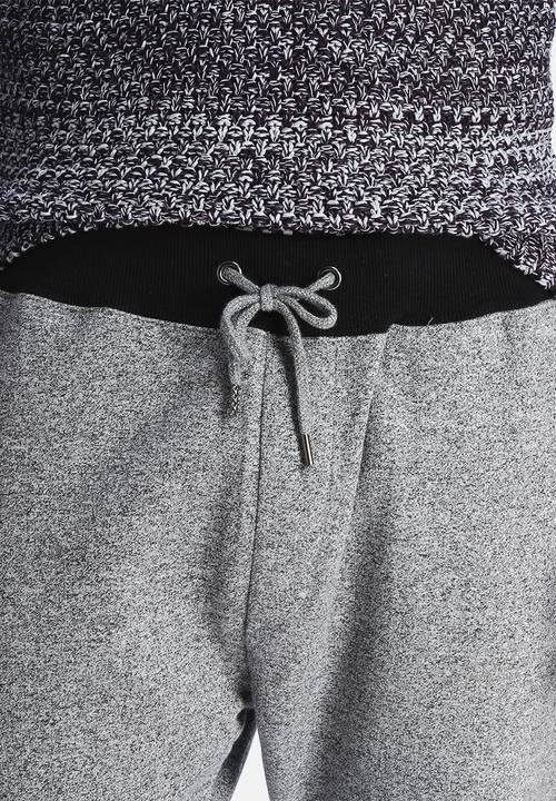 New Look - Textured Contrast Cuffed Joggers