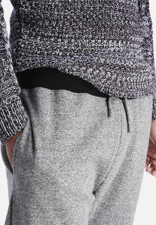 New Look - Textured Contrast Cuffed Joggers