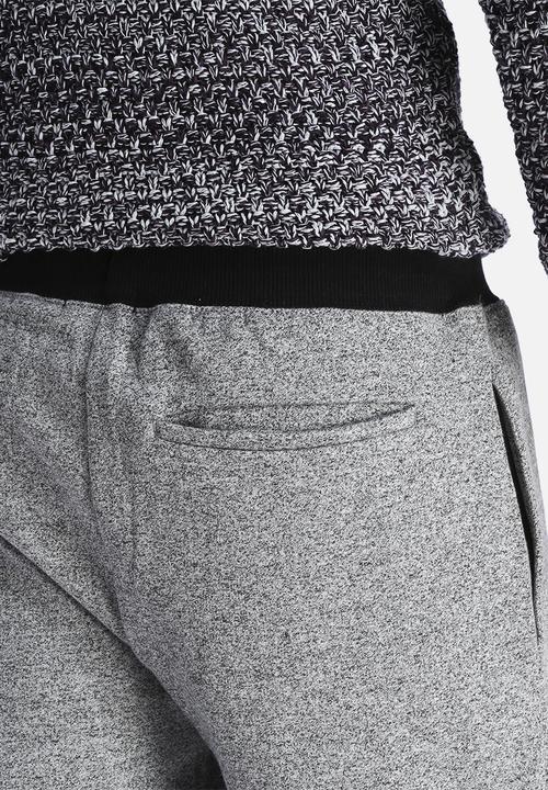 New Look - Textured Contrast Cuffed Joggers