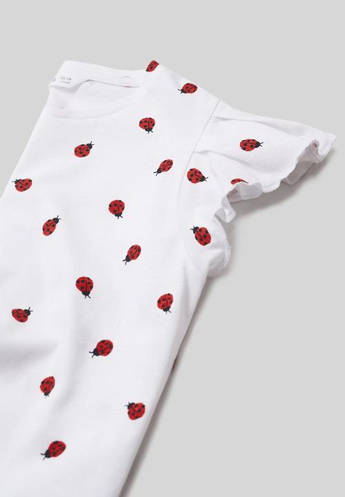 MANGO - T-shirt soft - white