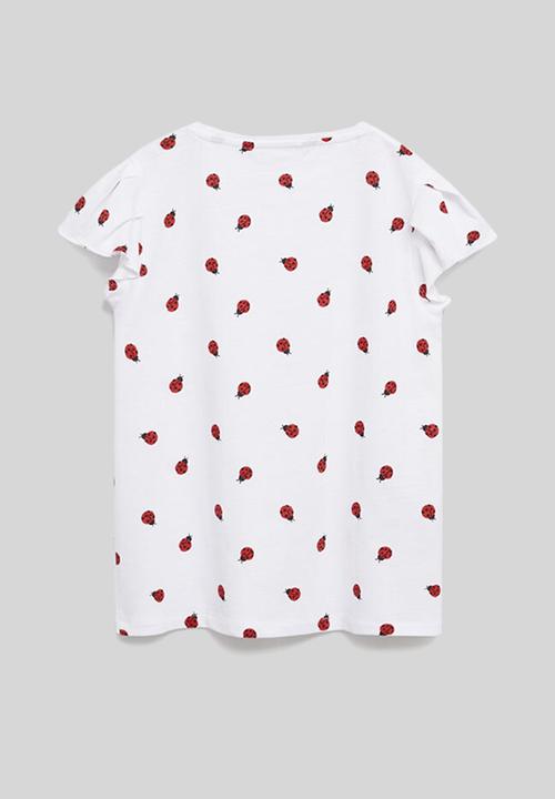 MANGO - T-shirt soft - white