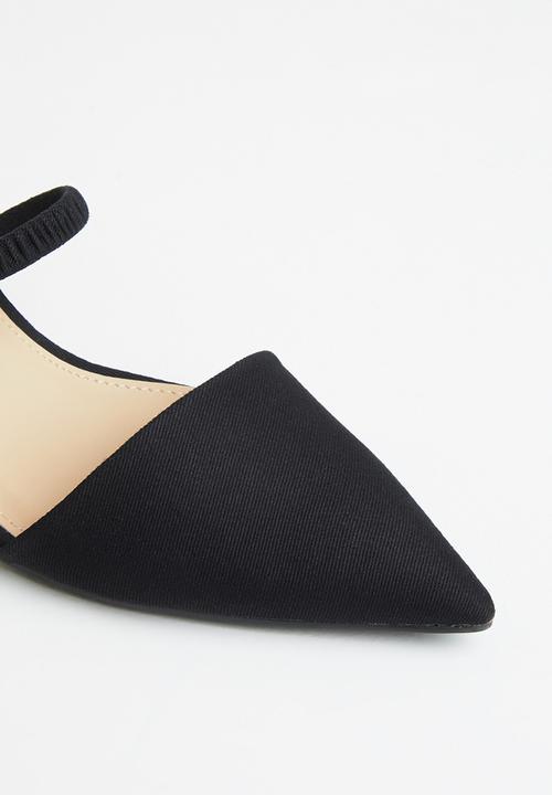 Miss Black - Cartier heel - black