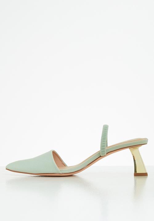 Miss Black - Cartier heel - mint