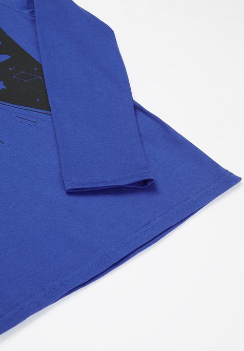 Rebel Republic - Boys top & pants pj set - blue