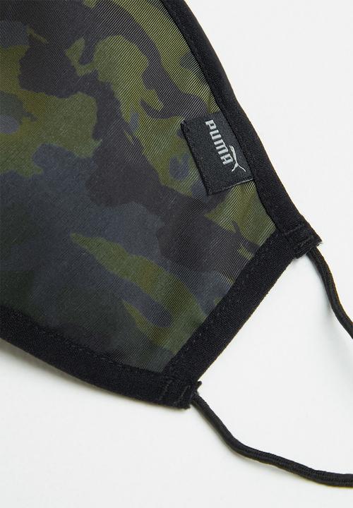 PUMA - Puma core face mask (set of 2) - forest night