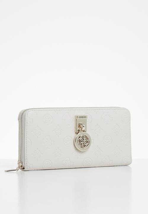 GUESS - Ninnette slg large zip around - stone