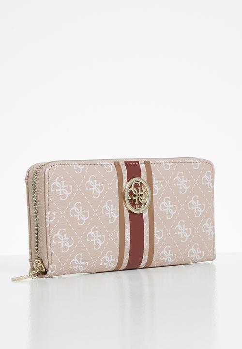 GUESS - Jensen slg large zip around - rose