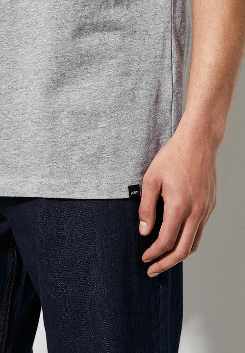 Superbalist - Nate crew neck tee - grey 