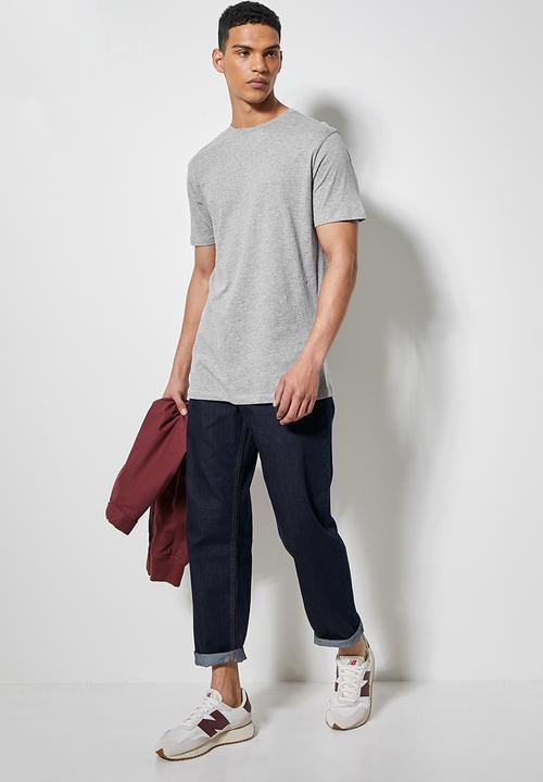 Superbalist - Nate crew neck tee - grey 