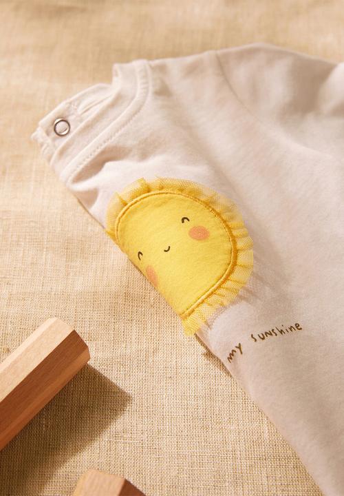 MANGO - Printed T-shirt solet - white