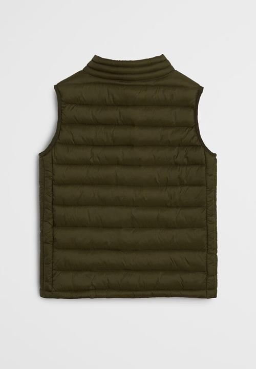 MANGO - Waistcoat alvaro7 - brown