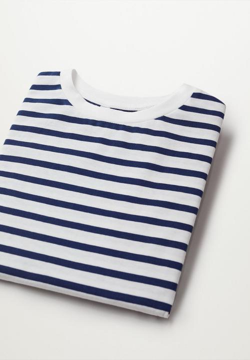 MANGO - T-shirt shaun - navy