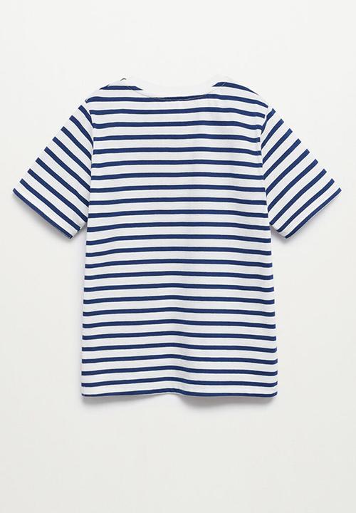MANGO - T-shirt shaun - navy