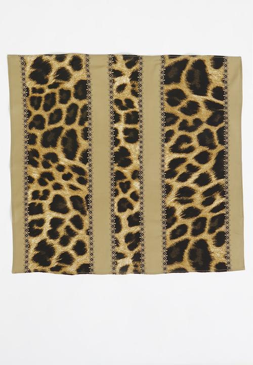 Superbalist - Animal print headscarf - multi
