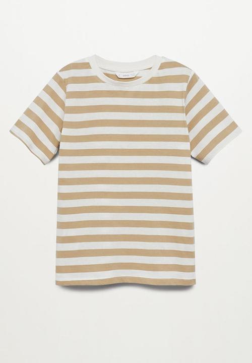 MANGO - T-shirt shaun - off white 