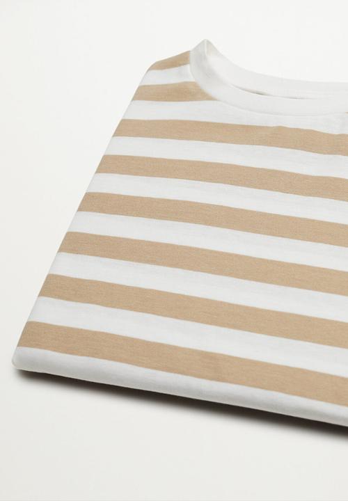 MANGO - T-shirt shaun - off white 