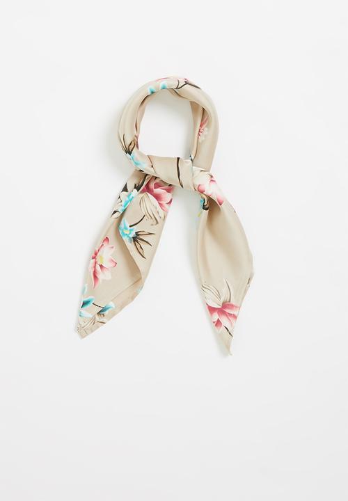 Superbalist - Soft floral headscarf - multi