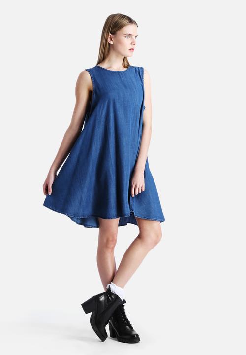 Native Youth - Denim Tent Dress