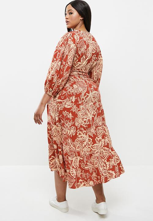 Violeta by Mango - Plus dress colombia - red