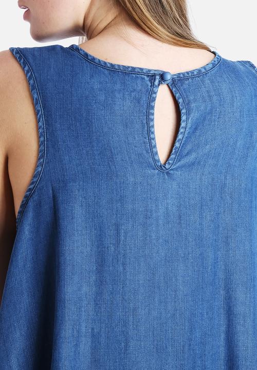 Native Youth - Denim Tent Dress
