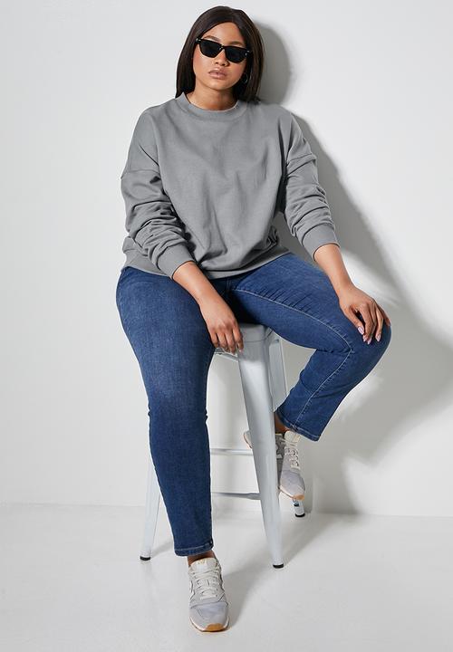 Superbalist - Crew neck sweat - cement