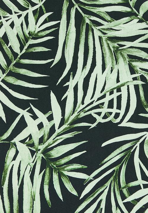 Superbalist - Easy pull on pant - black & green
