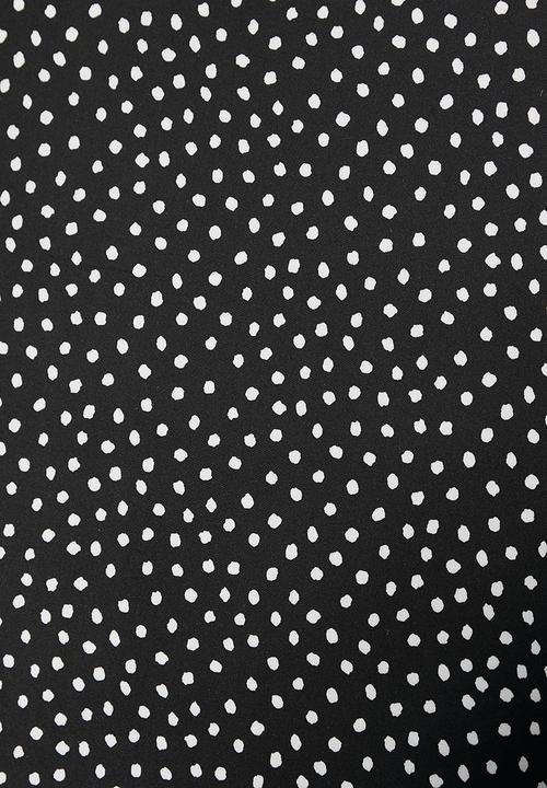 Superbalist - Midi shacket - black & white 