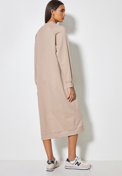 Superbalist - The ultimate sweat dress - bark