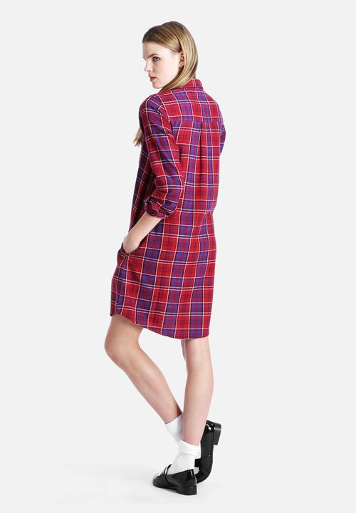 Native Youth - Oversized Check Shirt