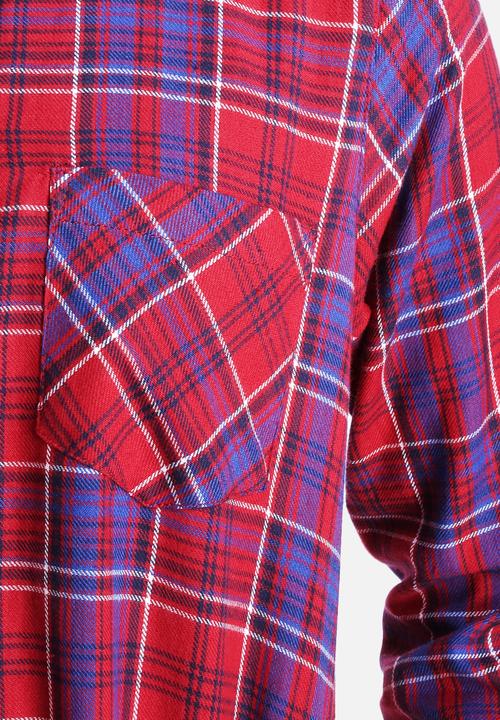 Native Youth - Oversized Check Shirt