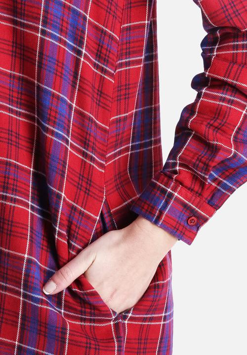 Native Youth - Oversized Check Shirt