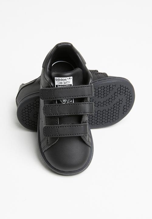 adidas Originals - Infants stan smith sneakers - black