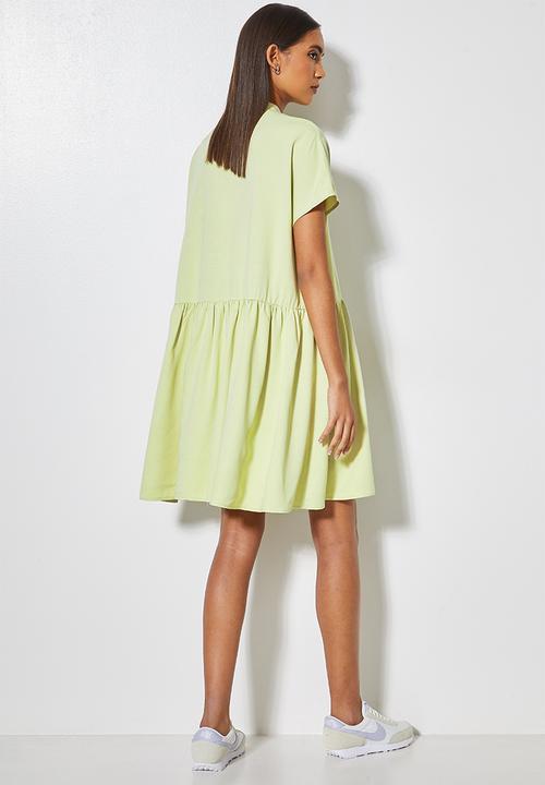 Superbalist - Step tier mandarin trapeze - avocado