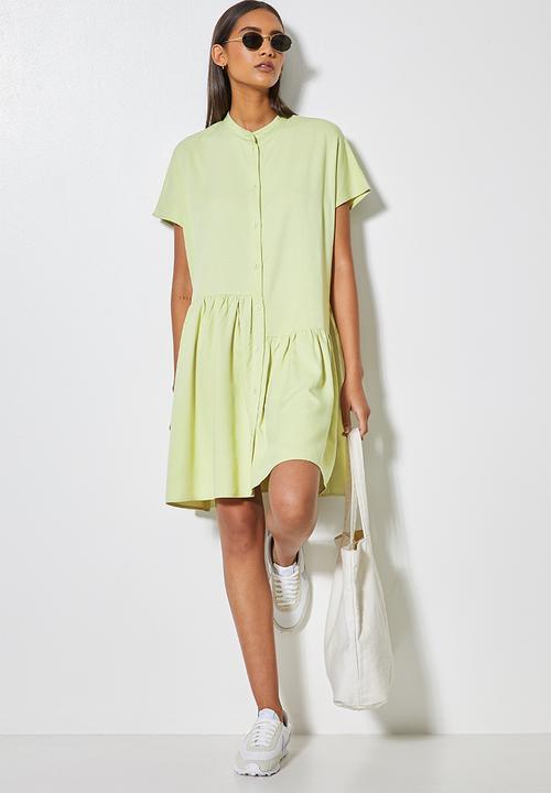 Superbalist - Step tier mandarin trapeze - avocado
