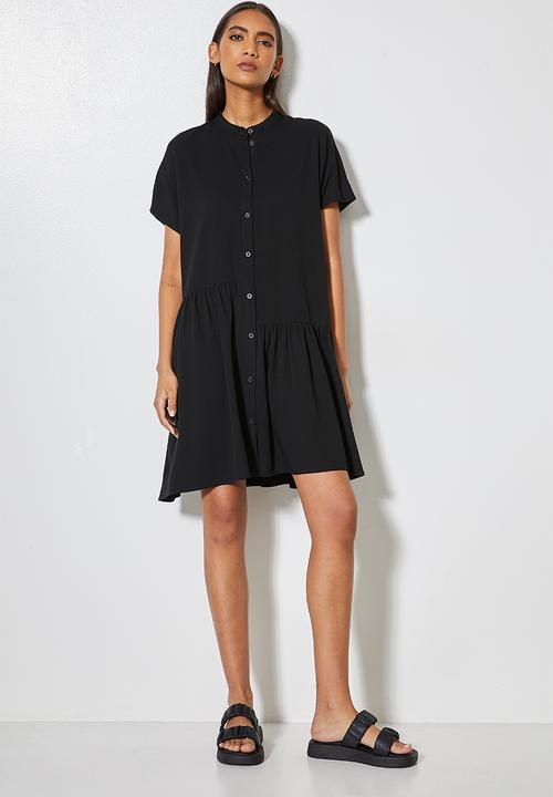 Superbalist - Step tier mandarin trapeze - black
