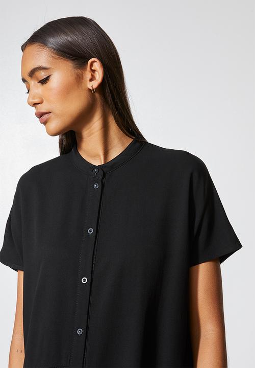 Superbalist - Step tier mandarin trapeze - black