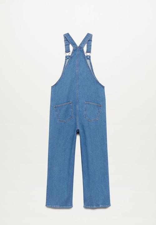 MANGO - Peto frayed - blue