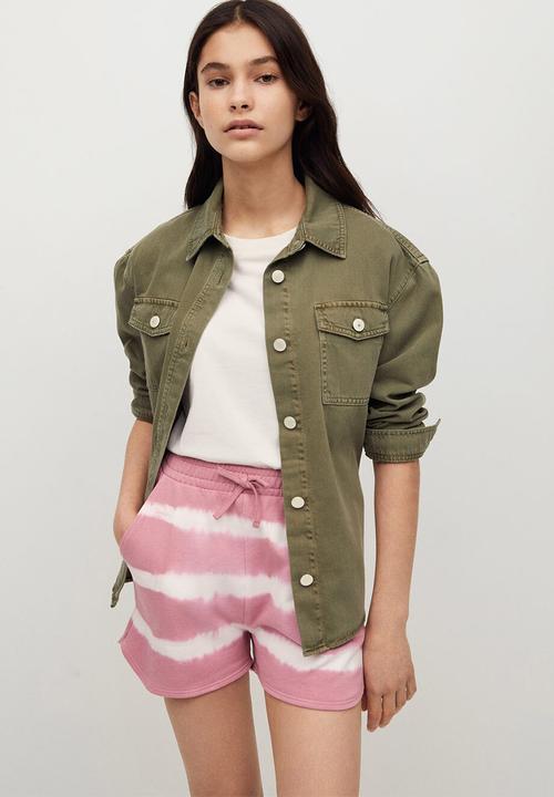 MANGO - Short penyp-i - pink