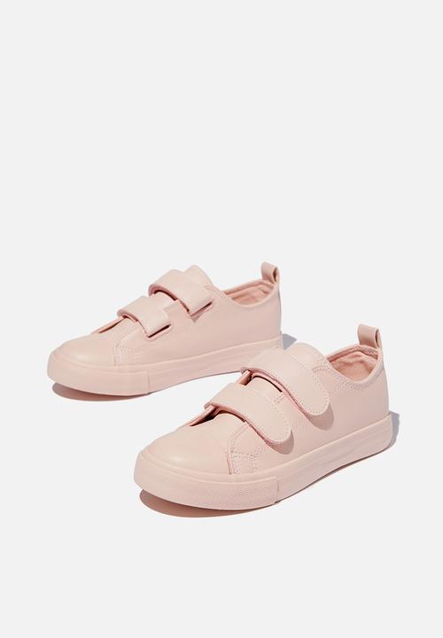 Cotton On - Classic double strap trainer - peach