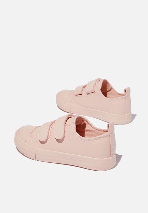 Cotton On - Classic double strap trainer - peach