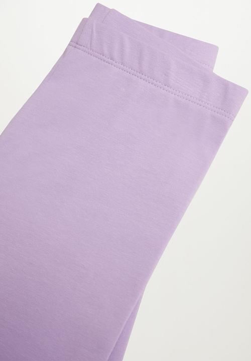 MANGO - Elio7 leggings - purple