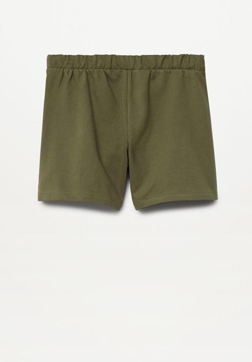 MANGO - Short tenis8 - olive