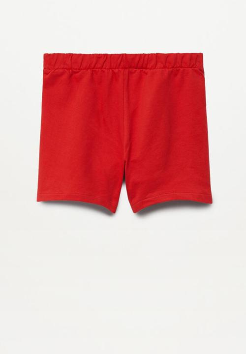 MANGO - Short tenis8 - red