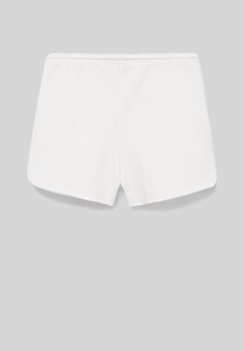 MANGO - Short pastel - white